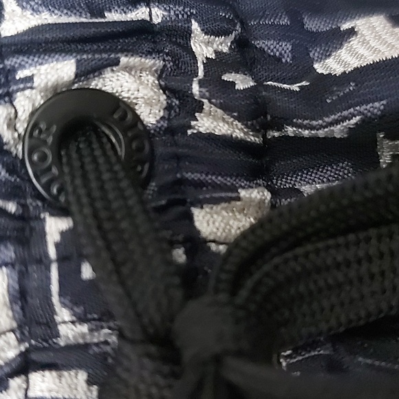 Christian Dior Monogram Lined Shorts Drawstring/Elastic Waist Size 8 - Picture 5 of 8